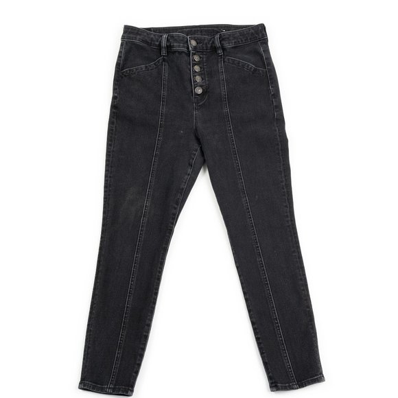 American Eagle Outfitters Denim - American Eagle "The Dream Jean" super hi-rise button-fly jeans size 10